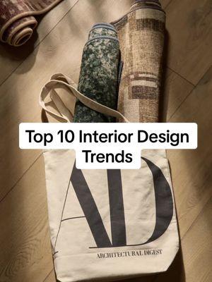 The top 10 interior design trends you need to know ✨ Featuring some of our newest additions from our Ruggable x @Architectural Digest collection!  #ruggable #archdigest #architecturaldigest #interiordesigntrends #designtrends #interiordecor 