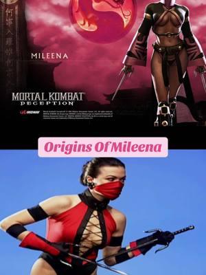 ORIGINS Of MILEENA #fyp #foryoupage #mileena #mortalkombat1 #kitana #edboon