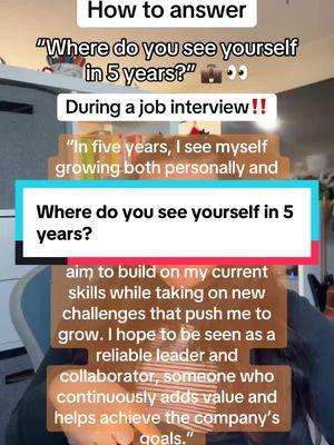 Your answer should make the hiring entity believe you are the person they want to hire for the role! #careerhelp #careeradvice #interviewtips #interviewquestions #joblife 