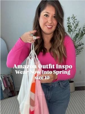 #recentamazonpurchases #amazonfashion #popofcolor #casualwinteroutfits #wintertospring #transitionaloutfit #midsizeoutfitinspo #dailyoutfits 