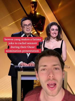 Obsessed w this #popculturenews #popculture #fyp #rachelsennott #bowenyang #oscars #twittermemes #awardseason #wicked 