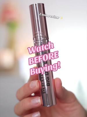 2 minute review with everything you need to know about the new @L’Oréal Paris Paradise Big Deal Mascara. (gifted) Follow for more budget beauty and drugstore makeup reviews! This mascara delivers on its two main claims: you can build it up a ton without getting clumpy lashes, and it’s super easy to take off at the end of the day. It also gives smooth looking length and volume, and locks in lift. But… if you build it up a lot, you’re going to get flakes. And if you have oily lids, you’ll probably get smudging. 👀 I love the look. I get more lift + it’s easier to remove than the Panorama mascara but it doesn’t quite knock it out of my #1 drugstore mascara spot, since the Panorama is so smudge proof on me!  @Miranda | Budget Beauty 💄  #lashparadise #lorealmascara #honestreview #mascarareview #makeupreview #drugstoremakeup #budgetbeauty 