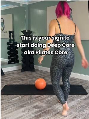 Save & Share these with your Pilates Bestie to try these deep core exercises at home!  The key is to feel your ribs draw into the ball and together. If you feel the quiver or shake you’re doing it right! My clients always let me know the next day they feel their core 🔥 This workout will connect you to your breath and your center, helping you build the foundation that everything move from the core out! #deepcore #deepcoreexercises #pilatescore #pilatesabs #absworkoutwithball #pilatesball