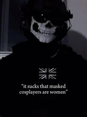 Does it suck though?🙄 #ghost #ghostmw #codghost #simonrileyghost #simonghostriley #simonriley #codcosplay #codcosplayer #ghostcosplay #simonrileycosplay #callofduty #cod #cosplayer #codcommunity #masked  #yourgh0stdaddy #foryoupage #fyp #CapCut 