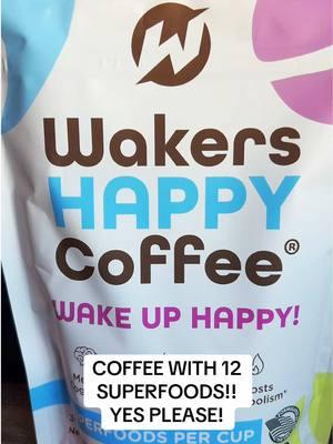 COFFEE WITH 12 SUPERFOODS!!  YES PLEASE! I cannot wait to try this tomorrow morning with you! #morningcoffee #icedcoffee #wakershappycoffee #superfood #superfoods #superfoodcoffee #mushroomcoffee #icedcoffeeathome 