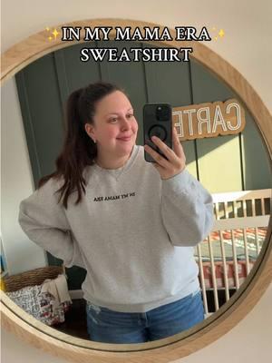 back in stock and ON SALE 🤩 if you’re a mom, you need this!! in my mama era sweatshirt 🫶🏼 #mom #inmymamaera #momlife #sahm #MomsofTikTok #momtok #mama #momsweatshirts #cozy #comfy #oversizedshirt #sweatshirt #fyp #foryoupage #creatorsearchinsights #tiktokshopfinds #tiktokmademebuyit #TikTokShop #tiktokshopping #youneedthis #mamaera #firsttimemom 