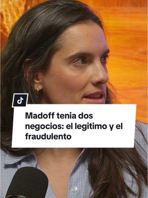 Bernie tenía un negocio legítimo y exitoso, y uno muy fraudulento. Al fraudulento, se traía a la gente diciéndoles que era un favor único y que eran importantes por tener ese provilegio.  #madoff 