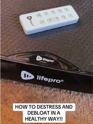 HOW TO DESTRESS AND DEBLOAT IN A  HEALTHY WAY!! I would also like to mention all my joint pain is gone from using this daily! I can now walk up and down the stairs like a normal human again! I noticed changes in my body after just one use! 2025 is the year of less inflammation! Message me for direct link for discount on your own LifePro HexaPlate Vibrating Plate! I promise you will love it!! #lifepro #workout #vibrationplate #hexaplate #homeworkout #homeworkoutsforwomen #athomeworkout #wholebodyworkout #inflammation #nerves #soremuscles #jointpain #fitnessover40 #wellnessjourney #lymphaticdrainage #over40 #over40women #homeexercise #workouttrend #2025goals #lymphaticdrainagemassage 