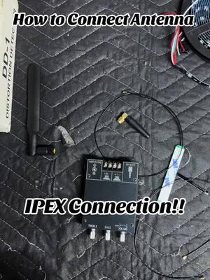 So guys with the new amplifier being released with the IPEX I know I misspoke and said IPX connection on it, people are having some issues with actually connecting the antenna so let’s see how it goes #ipex #bluetooth #range #extended #howto #boombox #audio #speaker #grande #loud #jbl 