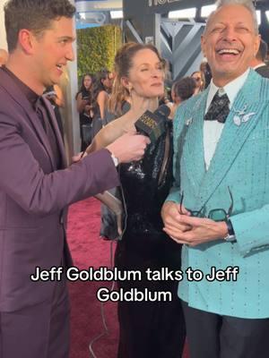 The FULL video Jeff Goldblum talks to Jeff Goldblum #jeffgoldblum #goldblum #actor #goldenglobes #jurassicpark #impression 