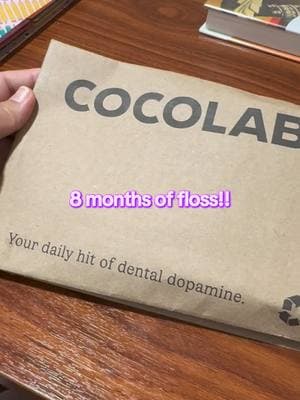 SO EXCITED TO TRY THIS FLOSS BY @Cocofloss #cocofloss #dentalhygiene #flossing #healthygums #tiktokshopfinds 