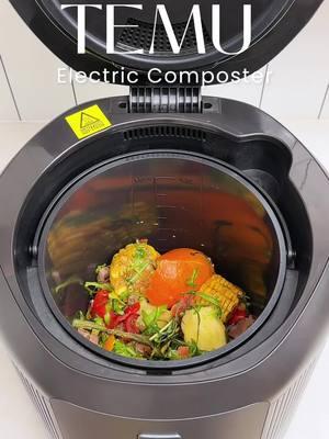 🌱 Turn food scraps into nutrient-rich compost, all without the stink! ♻️ This Odorless Electric Composter makes green living effortless. 🌍✨ 🔍 Find it at https://temu.to/m/ul9ig2rvn11 or with this code dws9976. #Temu #TemuFinds #EcoLiving