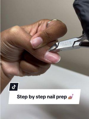 Replying to @sabi  Ad • I get a couple of weeks wear with this nail prep! Possibly longer @CNVS Nails  How to prep your nails ✨ 1. Push the cuticles 2. Remove dead skin 3. Buff off the shine 4. Remove dust  5. Apply dehydrator  6. Apply gel primer #gelnails #nailprep #nailsathome #diygelnails #diynails #nailtutorial #nailsforbeginners #nailhack #beginnernailtech #cuticleprep 