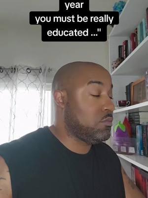 Oh, I'm VERY educated 😏 #BookTok #authortok #bookclub #booktiktok #tiktokbook #bookworm #booklovers #blackauthors #authorsoftiktok #bookish 