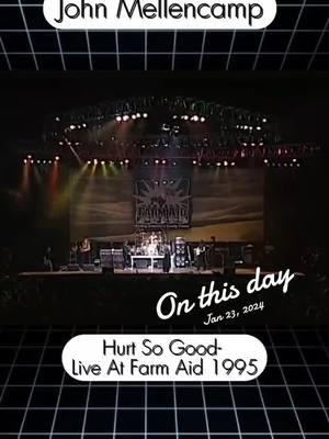 Revisiting A Post From  Last Year-#onthisday  #JohnMellencamp #HurtSoGood #ClassicRock #RockMusic #RockAndRoll #ClassicPop #Popmusic #PopRock #SoftRock #LiveConcert #LiveMusic  #FarmAid  #80s90sMusic #GenX  #GenerationX #genxcrew #GenX #Vinyl #VinylCollection #VintageStyle #VintageMusic #VintageHair #VintageClothes #memoriesbringback #Nostalgia #OldSchool #FYPage 