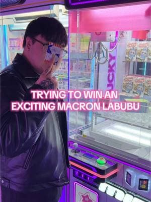 TRYING TO WIN AN EXCITING MACARON LABUBU AT @MIRAI 💟 i made my gf and her bros drive 2 hours for the SECOND week in a row for this moment and i recommend y’all to do the same 😭🙏 #popmart #excitingmacaron #macaron #labubu #labubuthemonsters 