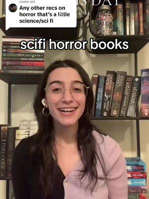 idk why i’m talking so slow in this video, but i filmed and posted this last year, and since i don’t have the energy to film atm, i’m just gonna repost this! also, i still fully recommend all of these books #onthisday #BookTok #scifi #horror #scifihorror #books #bookrecommendations #intothedrowningdeep #miragrant #thescourgebetweenstars #deadsilence #sabarnes #gideontheninth #theballadofblacktom #victorlavalle #scifibooks 