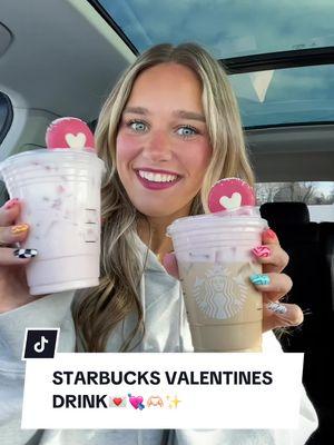 Reviewing the new Valentine’s Day drinks from Starbucks!💌💗❤️💘🫶🏻✨ GENUINELY SO SO SO GOOD!!! Thanks @PAYTON 🍸✨ for the drink inspo!! #starbucks #starbucksdrinks #starbucksvalentinesdaydrink #ValentinesDay 