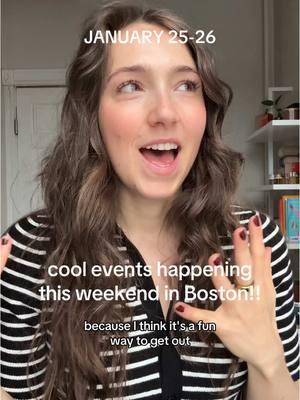 Cool events happening in Boston this weekend! #bostonevents #bostoncreator #thingstodoboston #exploringboston #bostonadventures #bostonbucketlist