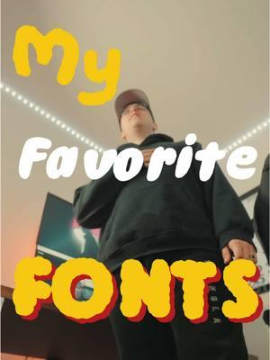 These are my all time FAVORITE fonts.  - #fonts #contentcreator #filmmaking #film #cinematic #zve1 #fx3 #contenttips #instagramtips #howtomakecontent 