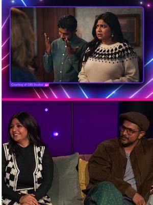 Utkarsh Ambudkar and Punam Patel explain their extended character family tree #aftermidnight #taylortomlinson #talkshow #ghostsCBS #CBS @GHOSTS 👻 