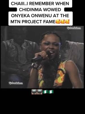 Chaiii I remember when Chidinma wowed ONYEKA ONWENU at the MTN Project fame🥰😍😍😍 Rest In Peace ONYEKA 🙏🙏 🕊️  #9jabackthen #naija #naijamusic #naijamusician #naijathrowback #throwbacknaija #naijatiktok #naijatiktoksquad #naijatiktokers #tiktok9ja #9jatiktokers #cuffingseason #cuffitchallenge #cuffit #9jatiktok#onthisday 