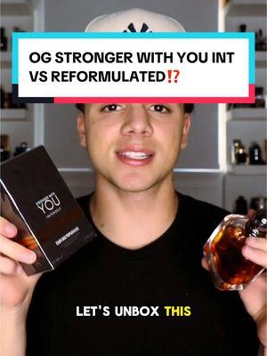 Stronger with you int vs reformulated #perfumekidd #cologne #fragrancetiktok #fragrancetok #fragrances #viralvideo #fyp #strongerwithyouintensely 