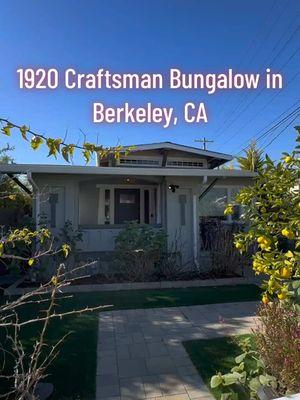 1920 Craftsman Bungalow in Berkeley, CA listed for $879,000 AFFORDABLE Fungalow Bungalow? 🤔 #berkeley #berkeleyca #berkeleybayarea #berkeleyrealestate #oaklandcalifornia #northberkeley #leavingsf #leavingsanfrancisco #bayareacheck #bayareatiktok #california #californiatiktok #alamedacounty #alamedacountyrealestate #solanocounty #sanfrancisco #sanfranciscobayarea #eastbaycities #northbay #contracostacounty #sanmateocounty #eastbayrealestate #eastbaytiktok #oaklandrealestate #craftsman #craftsmanstyle #craftsmanhome #bungalow #bungalowhouse #1920s #1920 #hometour #housetour #historichome 