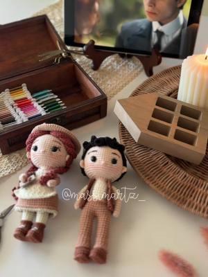 Anne y Gilbert 🩷 Patrones a la venta en mi pagina web 🩷 #gilbertblythe #annewithane #crochet #tejido #patrones #pattern #receitas #annewithane #analadelastejasverdes 