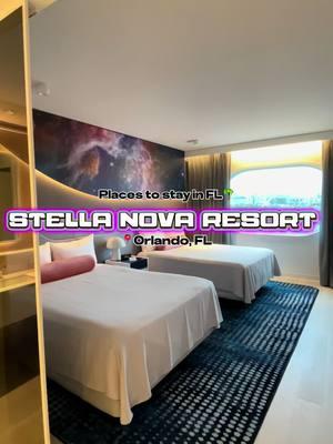 Places to stay in FL🌴: Universal Stella Nova Resort📍Orlando, FL. This brand new space themed resort is officially open and of course I had to check it out! It’s also across from Epic Universe which is opening in May!  📍4500 Epic Blvd, Orlando, FL 32819 #universalstellanovaresort #universalorlando #placestostayinorlando #resort #space #orlandoresort #fyp #universalstudios #hotelsandresorts #placestostay @Universal Destinations 