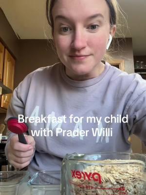 Breakfast for Jocelyn #mcclellandfamily #praderwillisyndrome #praderwilliawareness #pwsawareness #teamJocelyn #praderwilli #specialneeds 