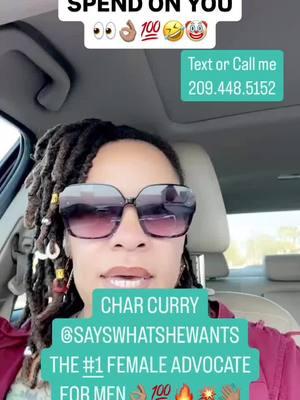 CHAR CURRY THE #1 FEMALE ADVOCATE FOR MEN💥👋🏼 Text or call 209.448.5152 to book an appointment with me. Tag or share with someone that would appreciate my content. Thank you!🙏🏽🤗👑 #charcurry #sayswhatshewants #1femaleadvocateformen #charcurryworldwide #relationships #menmatter #modernwoman #sections #mensmentalhealth #mensmentalhealthmatters #mensmentalhealthawareness #tinydesk #broadusfoods #freddyjackson #blackwallstreet #buytheblock #getoboys #runwithyee #hakkasan #netflix #dlhughley #mentorship #mentor #womenmentoringwomen #womenmentors #mentors #womenmentor #womanmentor #themanwhisperer  Available for speaking engagements, panels, hosting, parties, conferences, lectures🔥🔥🔥 209.448.5152 sayswhatshewants@gmail.com Find allof my books on Amazon by searching “Char Curry books” or by using the link in my bio. DM me for signed copies.🔥