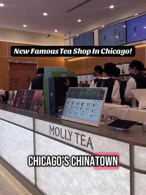 @mollytea_chicago is in Chicago!!  #chicago #chicagofood #datenightspot #chinatown #chinatownchicago #teainchicago 