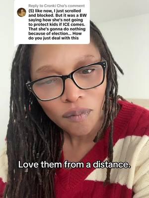 Replying to @Cronki Cho Love them from a distance. #communityorganizing #blacktiktokcommunity #blackwomenoftiktok #wellreadblkgrl 