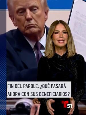 La orden ejecutiva del presidente Donald Trump que elimina el parole humanitario acabó con la ilusión de más de medio millón de migrantes. ¿Qué pasa ahora con los beneficiarios de ese programa implementado por la administración Biden? #parole #parolehumanitario #trump #biden @alemoli51