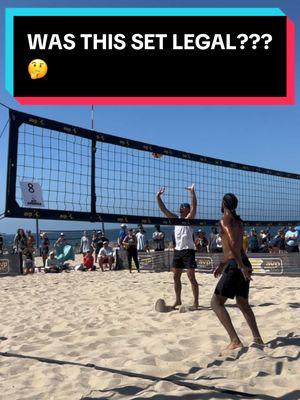 Ref Called it ILLEGAL❌ is she right?🤔🏐 #volleyball #beachvolleyball #volleyballworld #volleyballlife #volleytok #highschoolvolleyball #haikyuu #rally #sports #sportstiktok #volleyballtiktok 