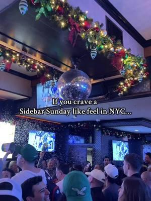 What a rush to feel like we can have a Sidebar Sunday again in our 30s after 5 years of it being closed  #nycbars #nycsportsbar #nycrecs #nyceats #nyctiktok #nycthingstodo #thingstodoinnyc #nycbarscene #fidi #fidinyc #sidebar #nyc #nycsports 