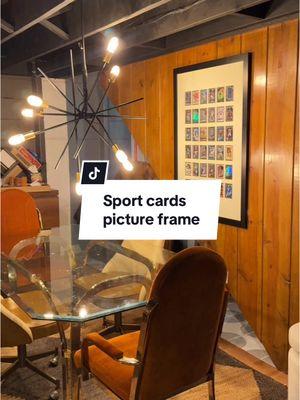 My hands are going through it after cutting out all those squares #unfinishedbasement #basement #asmr #basementseries #welcoming #sports #sportsbasement #sportcards #pictureframe #cardstorage 