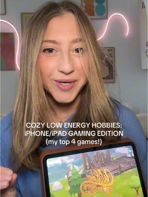 the top 4 cozy video games you can play on your iphone, iPad, or Apple TV using Apple Arcade! actually crazyyy you can pay one subscription and play all of these games! I hope this helps all my gamer girlies who are just starting out!! Tell me what other Apple Arcade games I should try next!! 🎮🎮 #iphonegames #ipadgames #applearcade #mobilegames #cozygaming #cozyhobbies #hobbytok #gamergirls 