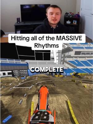 Hitting all the major lines  #mxbikes #mxbikesgameplay 