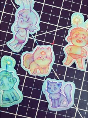 Love making little traditional semi-stickers :3 #coloredpencil #art #chibiart #sketch #artprocess 