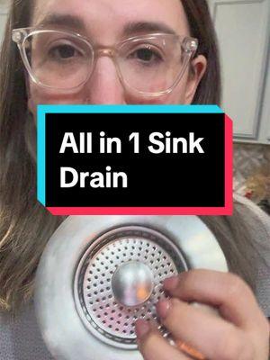 The 1 & only sink drain you need! #kitchensinkdrain #kitchendrain #drain #sinkdrain #sinkcleaning #sink #KitchenHacks #kitchenhack 