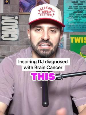 Inspiring DJ Diagnosed with brain cancer  . #boilerroom #dj #djlife 