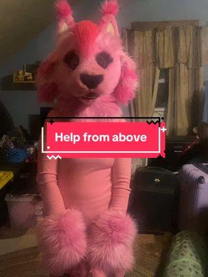 You never know when a sniper is there for you to help. #fyp #furry #pink #tigerlynx #fursuiter #fursuit #fursona #furrytiktok #furrytiktoker #massfollowing🔥🔥 #furryfandom #meme #acting #helpfromabove #furrycommunity 