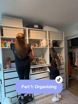 Part one: beauty room series! I caved and hired a professional organizer to tackle my closet and beauty room 😅  The clutter life was NOT it, and honestly, I didn’t realize how much I was holding onto until now. Watch as we turn my chaos into the dreamiest, most organized space ever! Part 1 of many! This was the declutter and emotional letting go session✨ If your stuff is taking over your life too, this one’s for you!  #ClosetOrganization #BeautyRoomMakeover #DeclutteringJourney #ADHDOrganization #professionalorganizer #closetorganizer #vulnerable #deckuttering #lettinggo #mariekondo #adhd #messy #clutter #homeorganization #series 