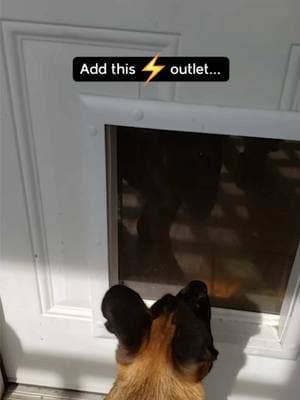 👇Find more videos like this in my Checklist
 BuilderBrigade.com
 
 If you’re building a house, get an outlet nearby so you don’t’ have to run a cord to your automatic dog door.
 
 This dog door is made by HighTech Pet. There’s a couple bad review but overall most people seem to be happy with it.
 
 Link to the door in my Amazon Store:
 Amazon.com/Shop/BuilderBrigade
 
 #BuilderBrigade #homebuildingtips #homebuilding #customHome #HomeBuildingChecklist #automaticDogDoor #petdoor #Pethomefeatures
