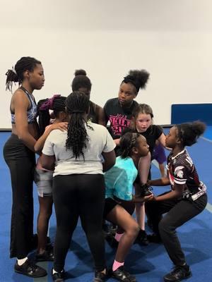 The sapphires are on 🔥 and they are ready to hit the mat!! #CheerLeadsElite #fyp #GymOwner #RoadToVictory #CompetitionSeason #allstarcheer #stunts 