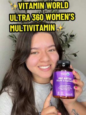 This Woman’s Multivitamin from @VitaminWorld has all your body needs😊✨ #multivitamins #multivitamin #multivitaminsbenifits #womensmultivitamin #TikTokShop #vitaminworld 