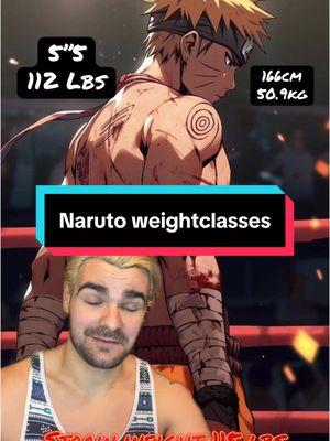 how heavy is Naruto? #naruto #sasuke #kakashi #itachi #sharingan #animetiktok #hohochubbles 