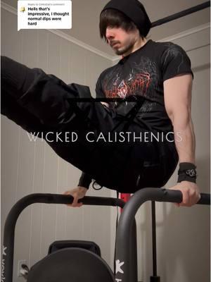 Replying to @Celestial Its all pretty new to me too 🦉  I usually train skills but I wanted to test myself with this competition ⚔️ #calisthenics #mobility #flexibility #alt #alttok #goth #calisthenicsmotivation #fyp #fypシ #calisthenicsworkout #homeworkout #workout #weighteddips #weightedcalisthenics 